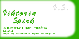 viktoria spirk business card