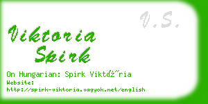 viktoria spirk business card